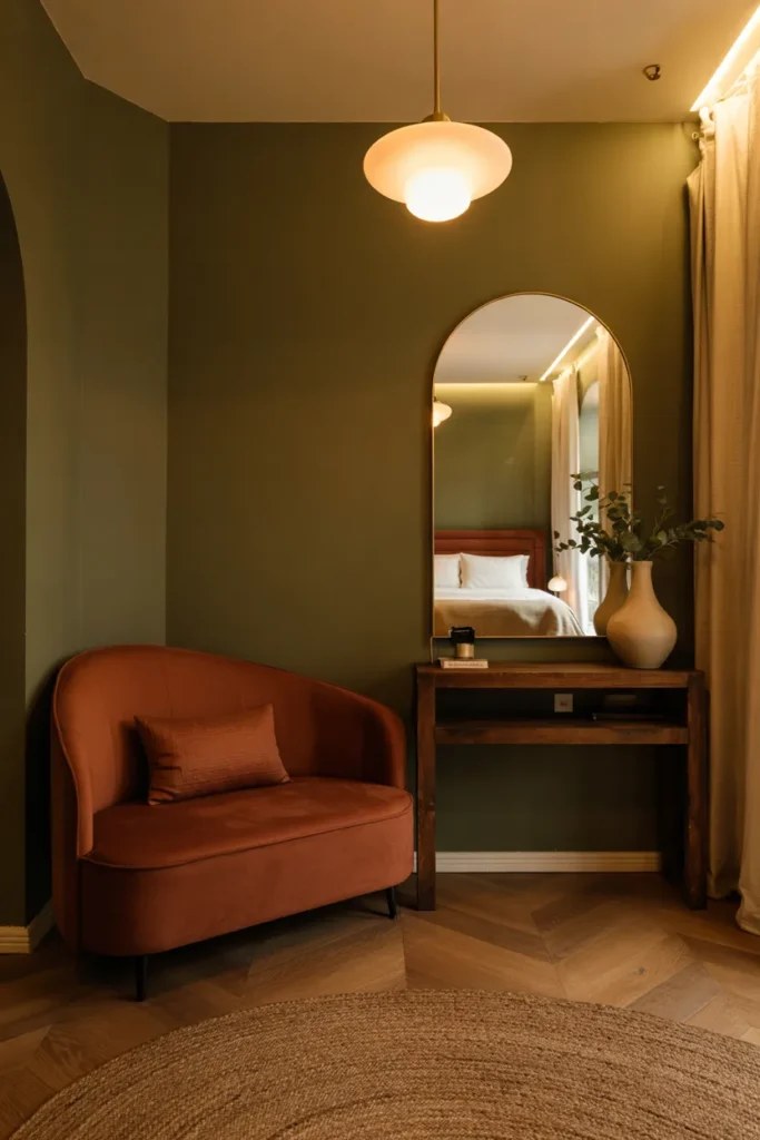 Stylish nightstands embodying luxury guest suite ideas vibe