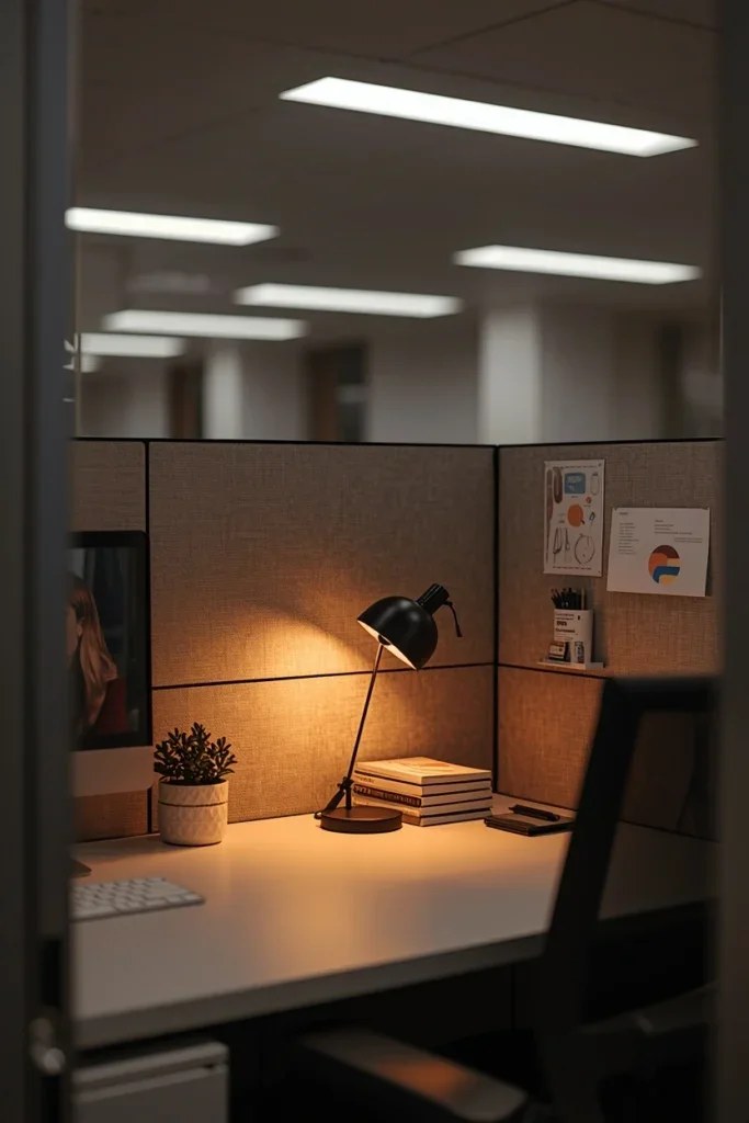 Color palettes to inspire cozy cubicle decor ideas