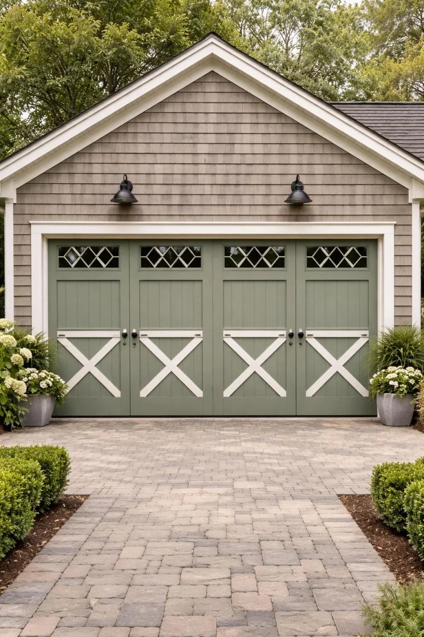 Innovative glass garage door ideas bringing in natural light