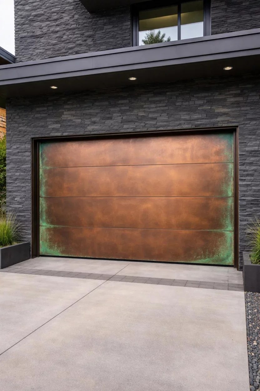 Stylish minimalist garage door ideas for a clean look