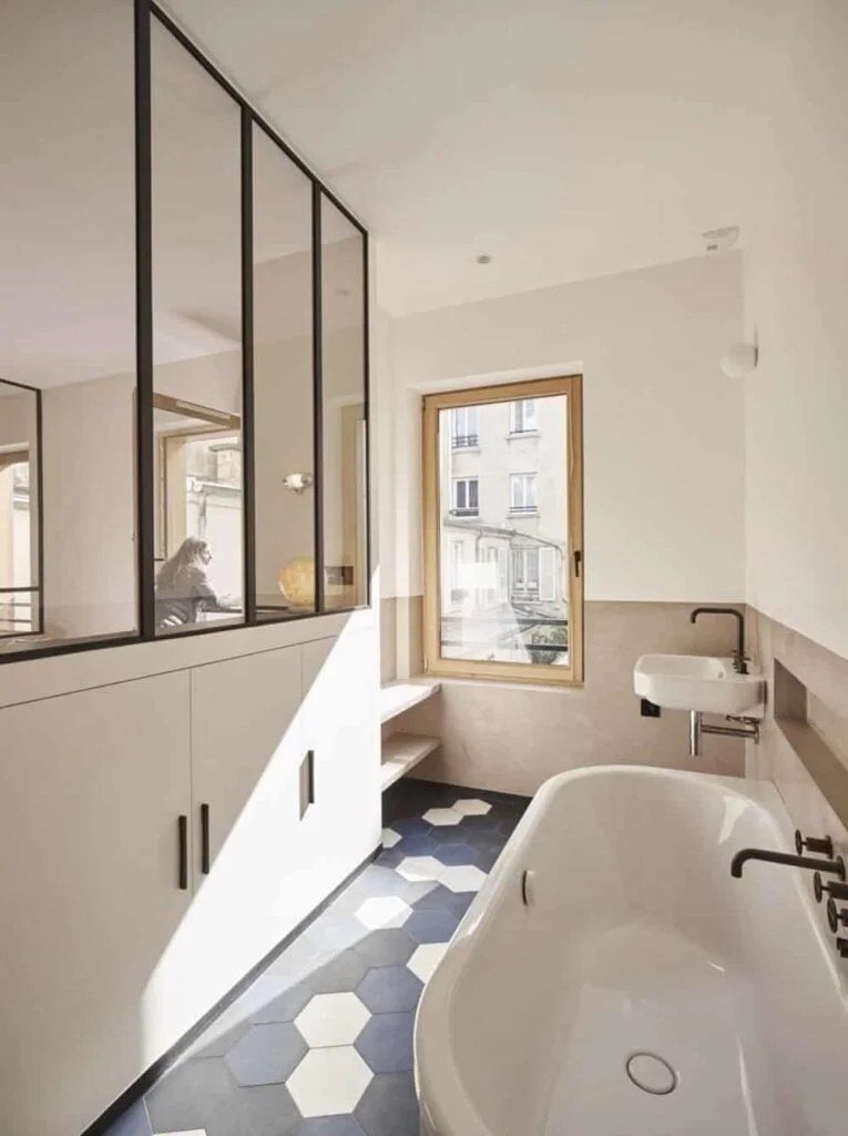 Ambient lighting creating a warm atmosphere in the home