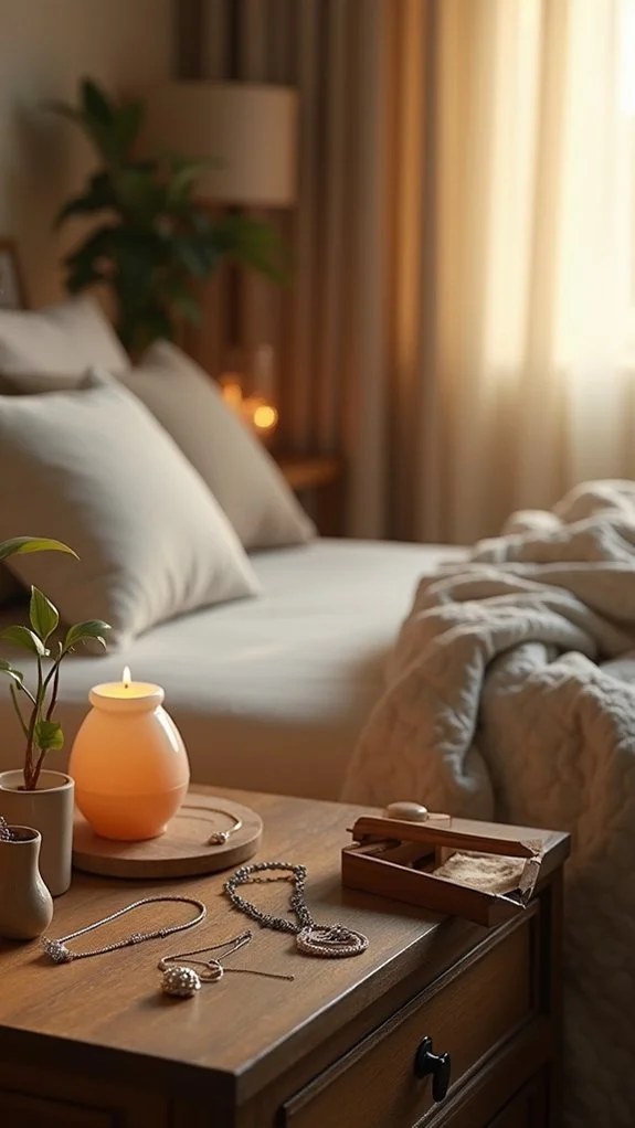 Ceiling diffuser unobtrusively enhancing room scents.