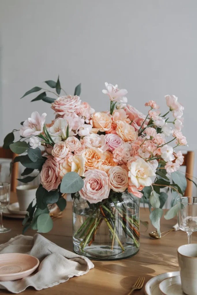 Elegant spring arrangements inspired by nature's beauty.