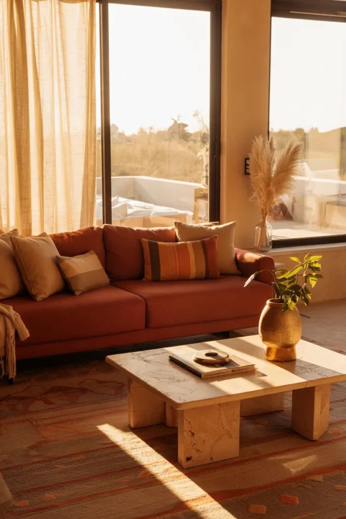 Stylish storage solutions for clutter-free summer living room ideas