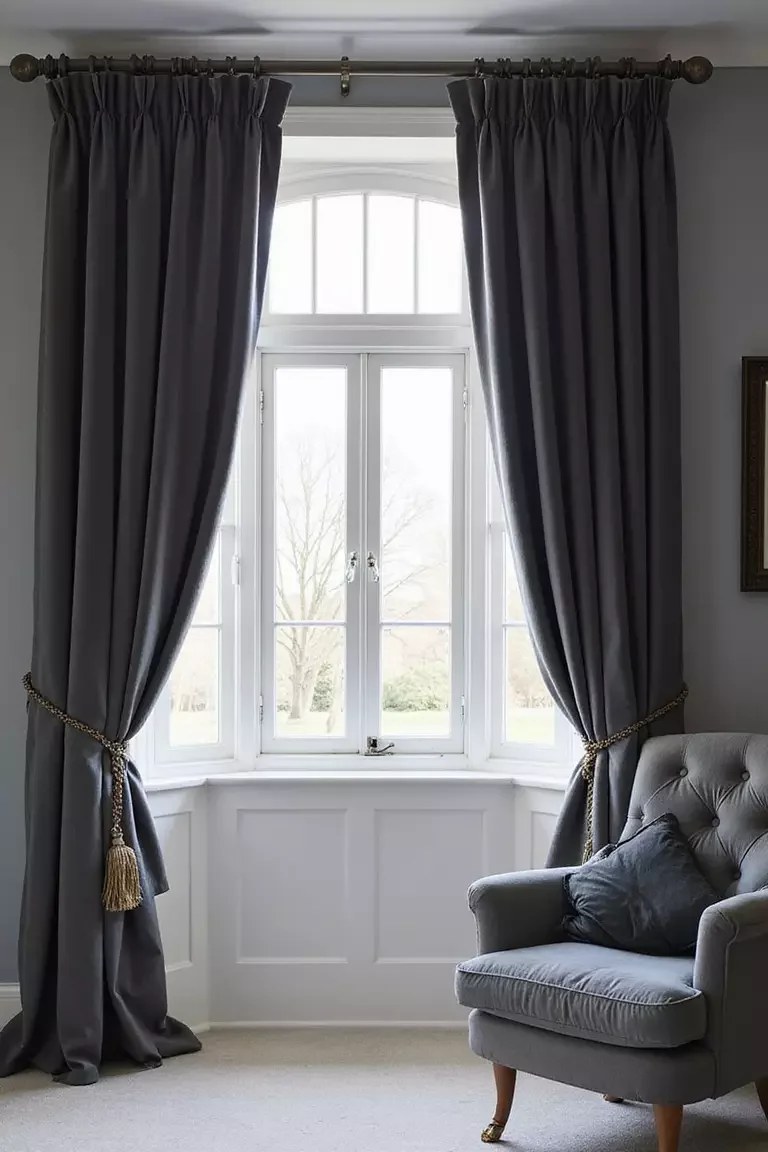 Faux fur pillow and blanket inviting coziness to the room