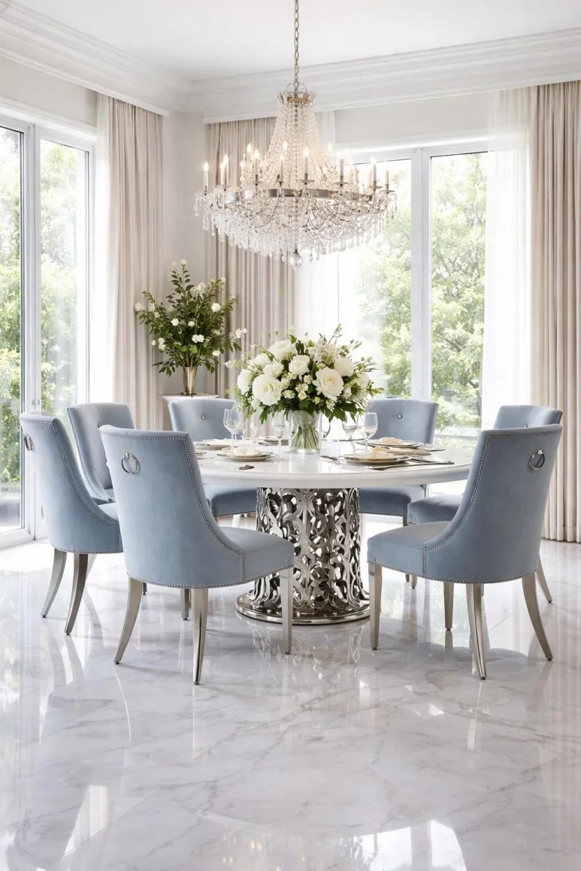 Classic French bistro chairs perfect for casual dining