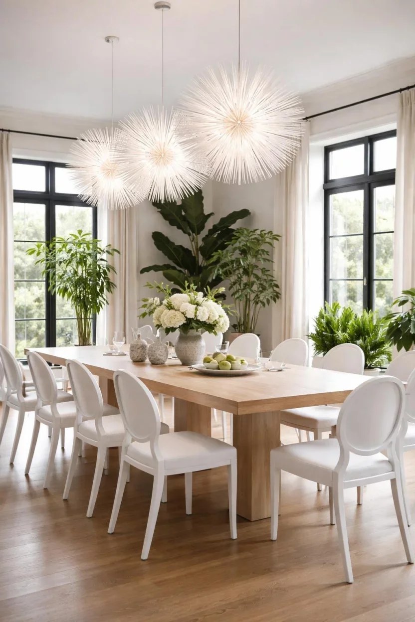 Eco-friendly reclaimed wood dining chairs for sustainability.