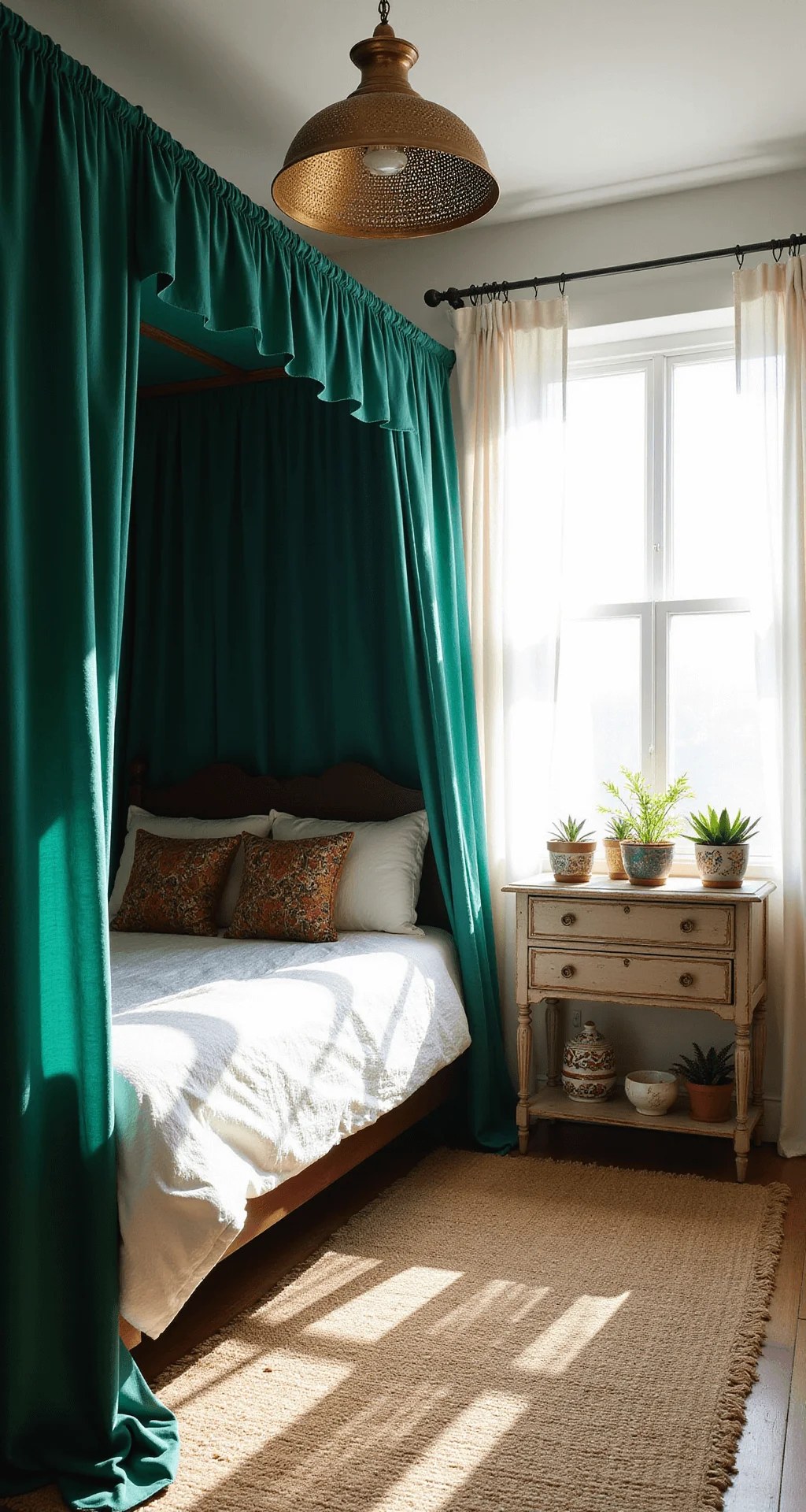 Wooden furniture providing an earthy touch to decor