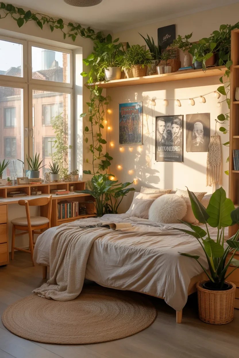 Open space layout promoting an airy and accessible vibe.