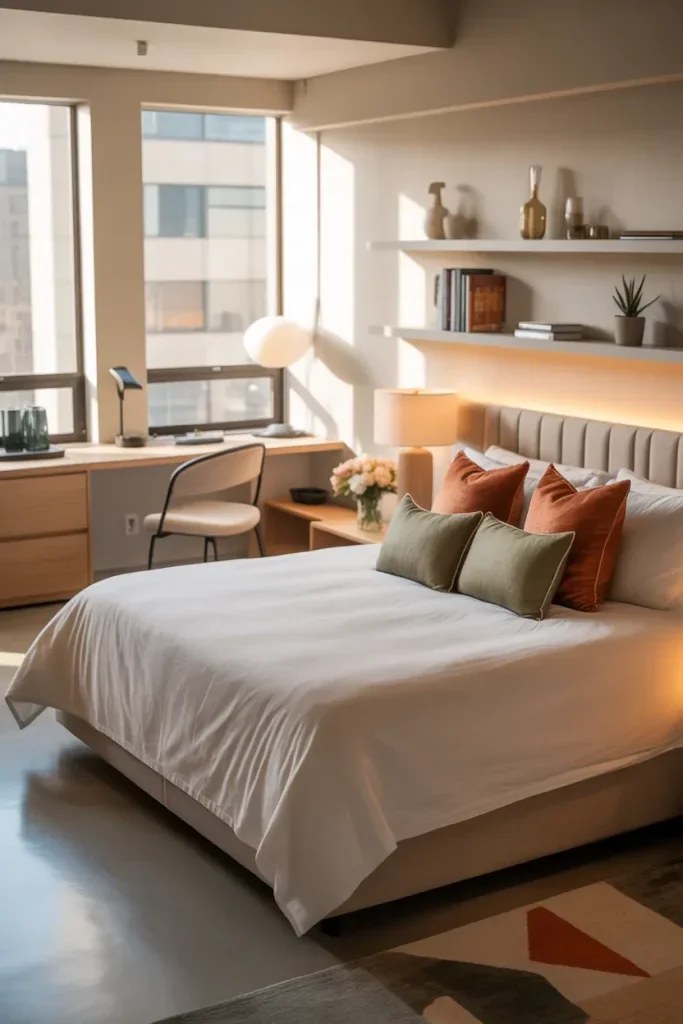 Coastal comfort featuring nautical hues and inspiring decor.