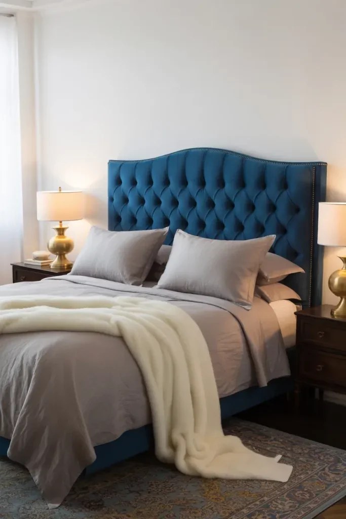 Family-friendly guest room complete with playful colors and comfort.