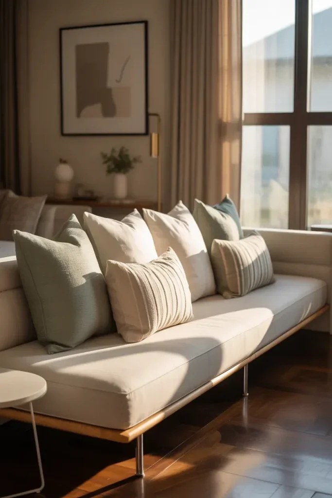 Classic comfort layered with cozy fabrics and vintage charm.