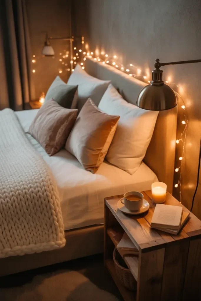 Serene spa-like guest bedroom offering a calming atmosphere.