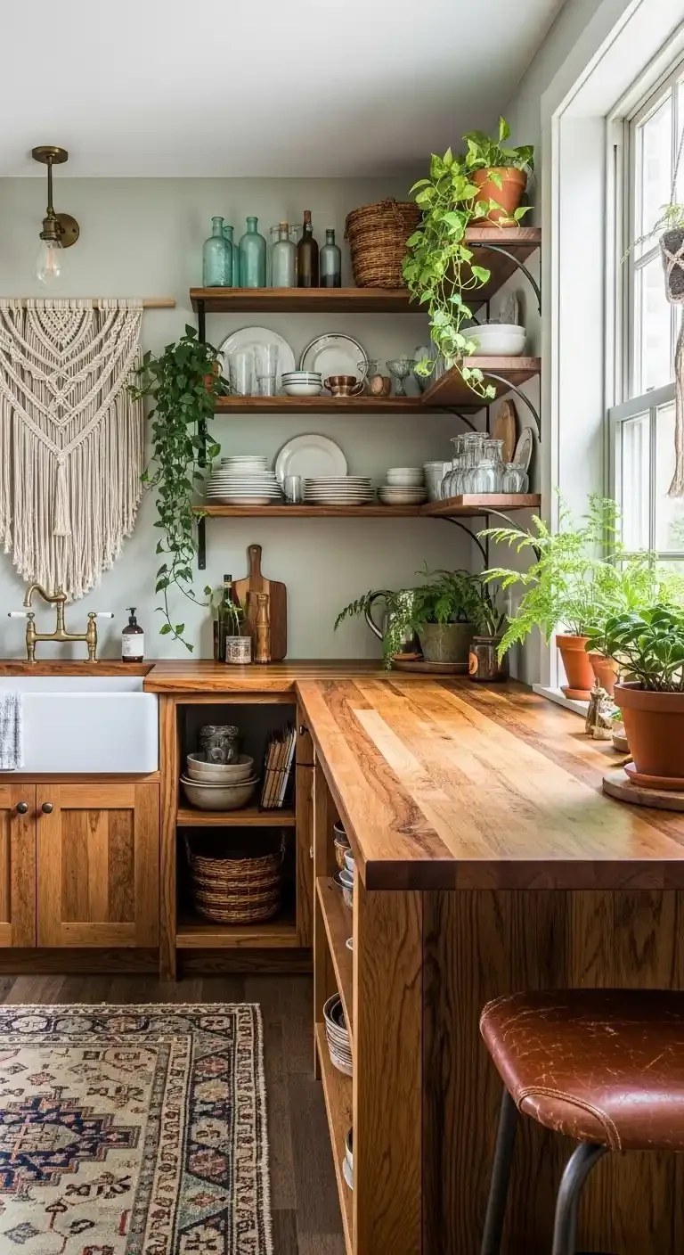 Mix of pastel colors enriching summer kitchen decor ideas