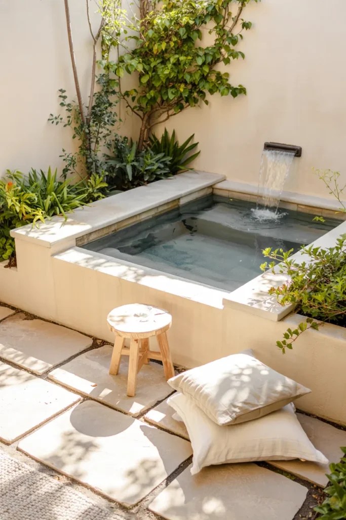 Compact small plunge pool ideas ideal for small urban backyards