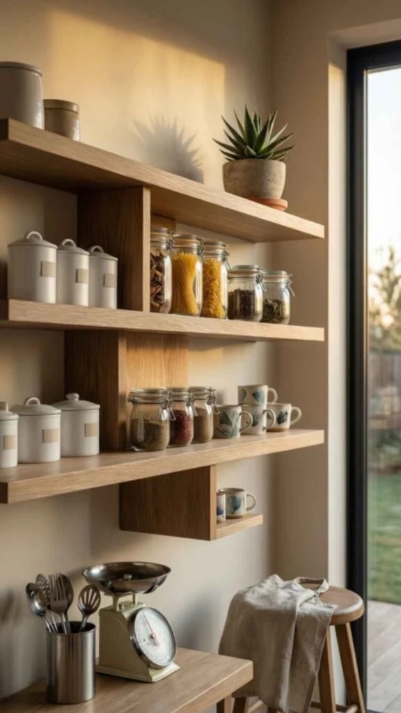 Magnetic spice rack showcasing vibrant spice jars.