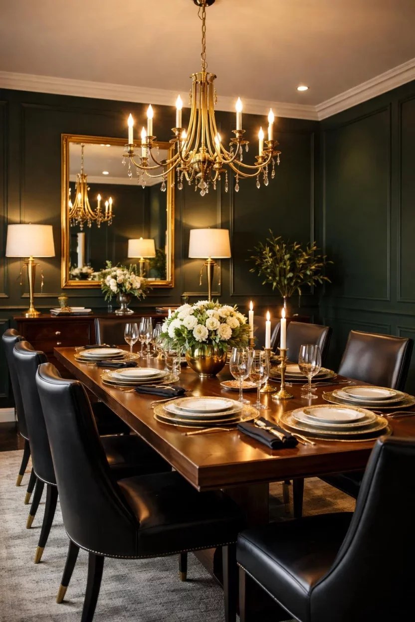 Family-friendly green dining room ideas perfect for gatherings