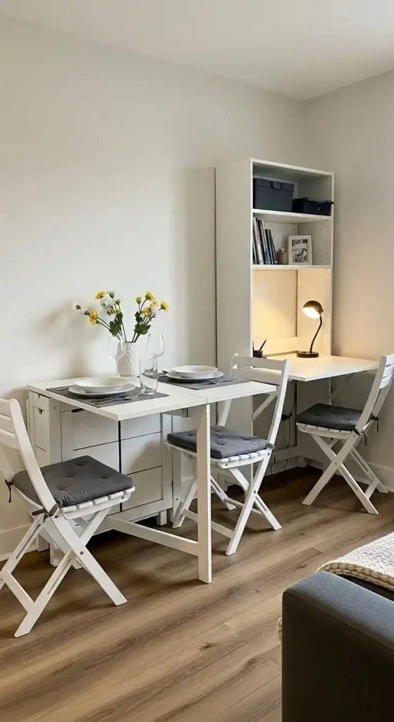 Cozy basement transformation showcasing multi-functional designs.