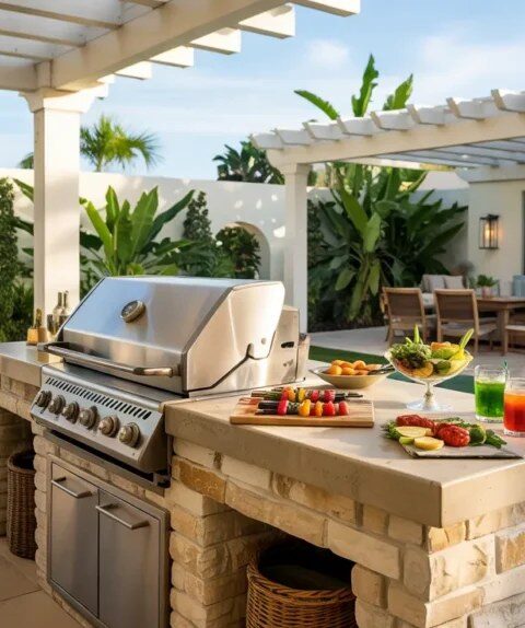 25 Inspiring Outdoor BBQ Station Ideas for Small Spaces and Budgets