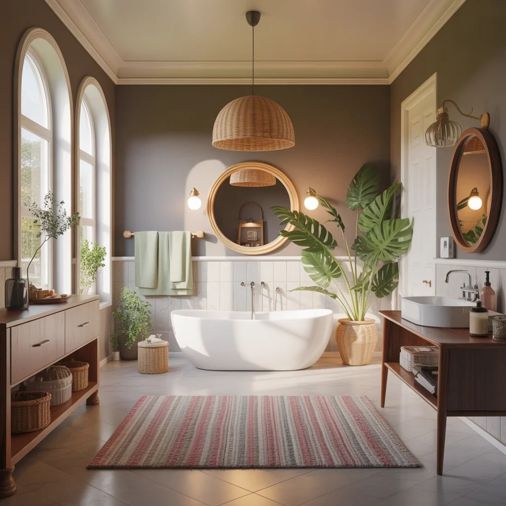Charming home office designed for creativity.
