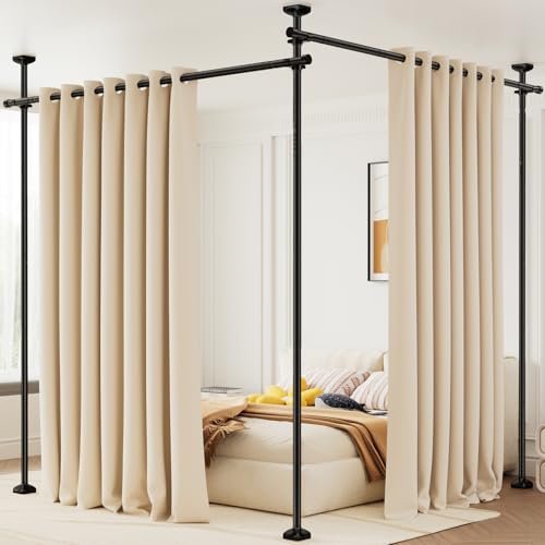 Textured plants enhancing small apartment room divider ideas for privacy.
