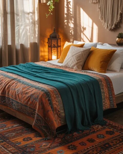15+ Cozy Boho Bedroom Designs for Instant Relaxation and Style