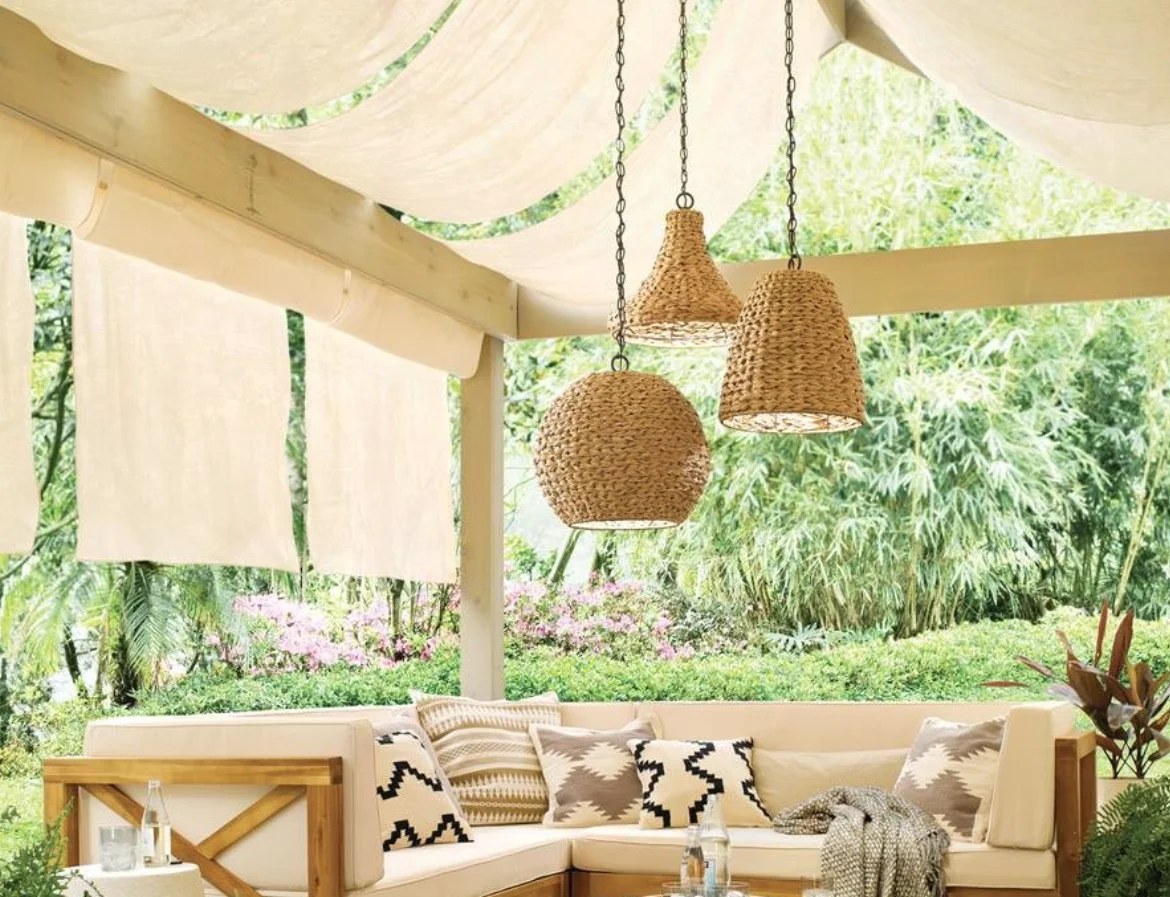 Decorative wall hangings that inspire bohemian backyard ideas vibes