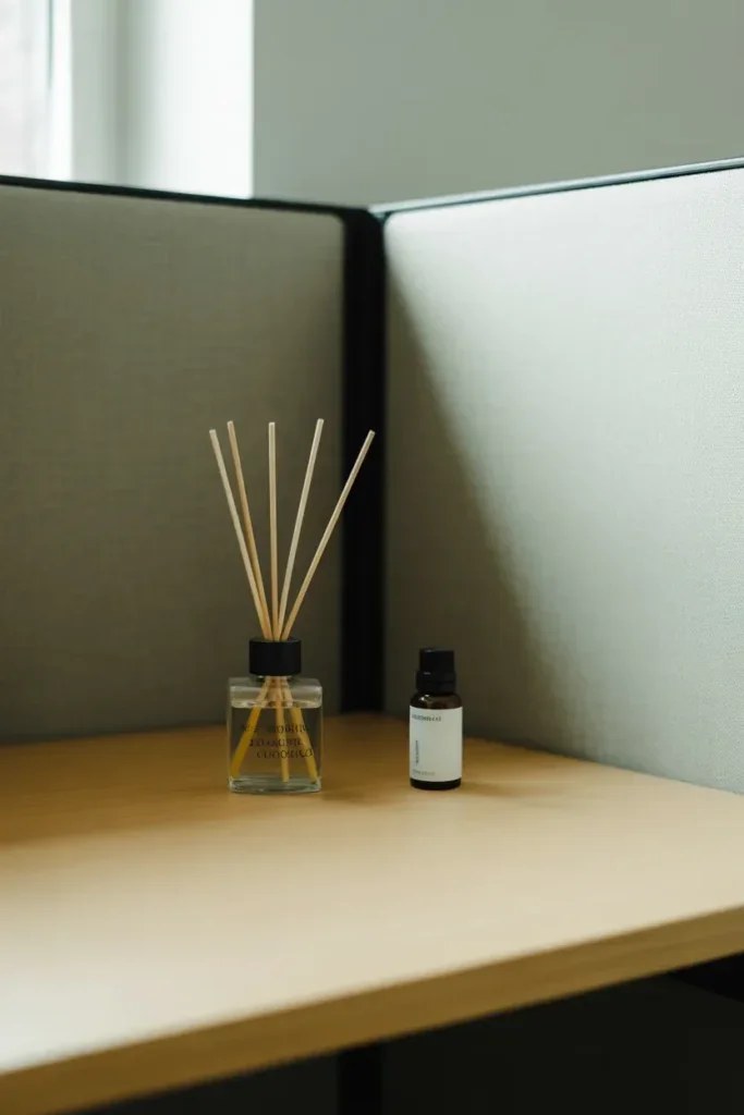Colorful stationery creating a joyful and playful workspace