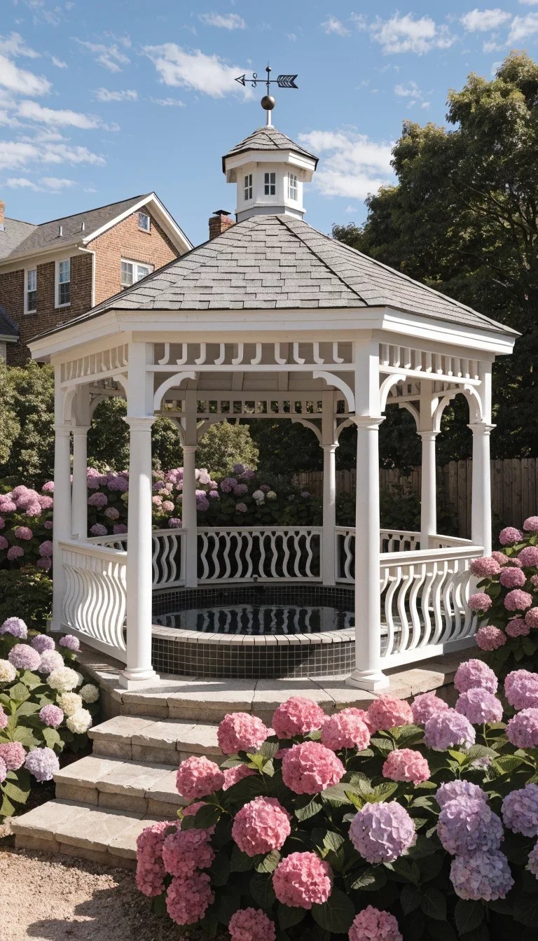 Inviting hot tub gazebo ideas perfect for evening relaxation