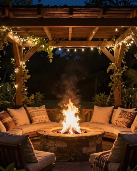 Transform Your Outdoors: 15 Inspiring Boho Pergola Ideas