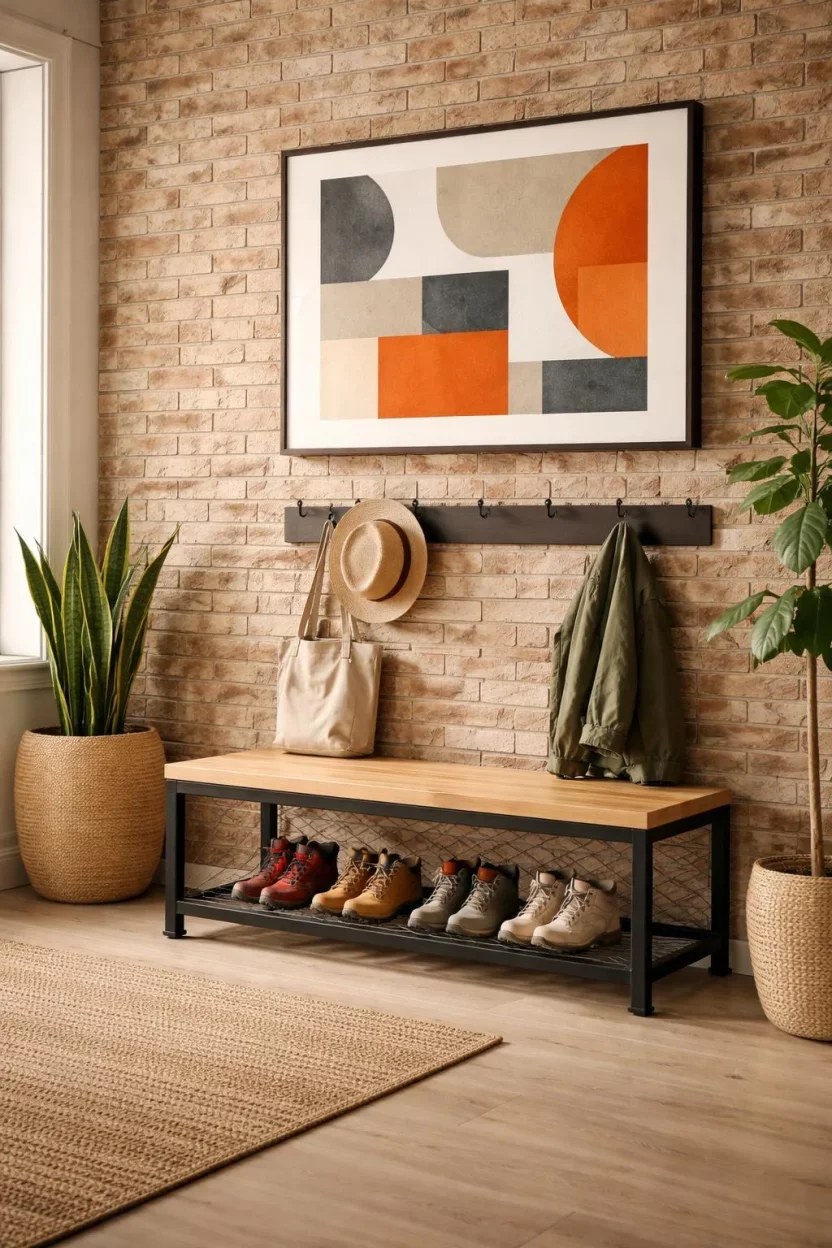 Family-friendly entryway bench ideas that withstand daily use